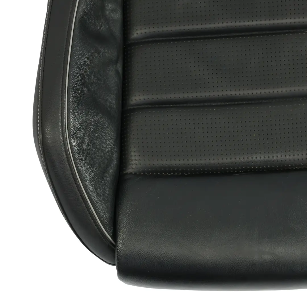 Front Seat Cushion Cover Heated Right O/S Leather Black to Volkswagen Golf R Mk7 with Part number 5G0881406EJ Volkswagen Golf R Mk7 Front Seat Cushion Cover Heated Right O/S Leather Black - SKU 5G0881406EJ - Part number 5G0881406EJ