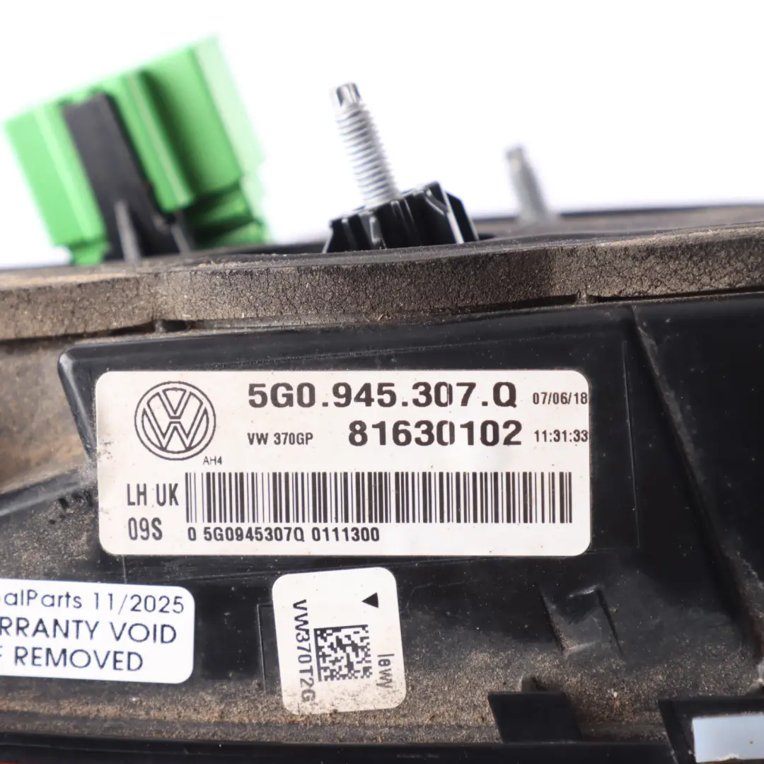 Tail Light Tailgate Lamp LED Left N/S Inner to Volkswagen Golf VII Rear with Part number 5G0945307Q Volkswagen Golf VII Rear Tail Light Tailgate Lamp LED Left N/S Inner - SKU RHD-5G0945307Q - Part number 5G0945307Q