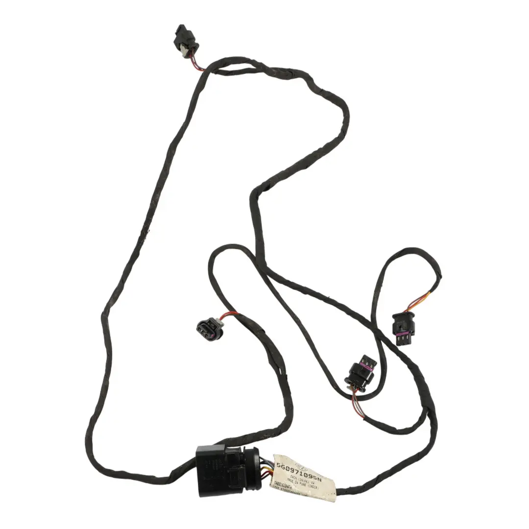 Kabelbaum PDC Vorderseite Parking System Kabelbaum für VW Golf 7 mit Teilenummer 5G0971095N VW Golf 7 Kabelbaum PDC Vorderseite Parking System Kabelbaum - SKU 5G0971095N - Teilenummer 5G0971095N