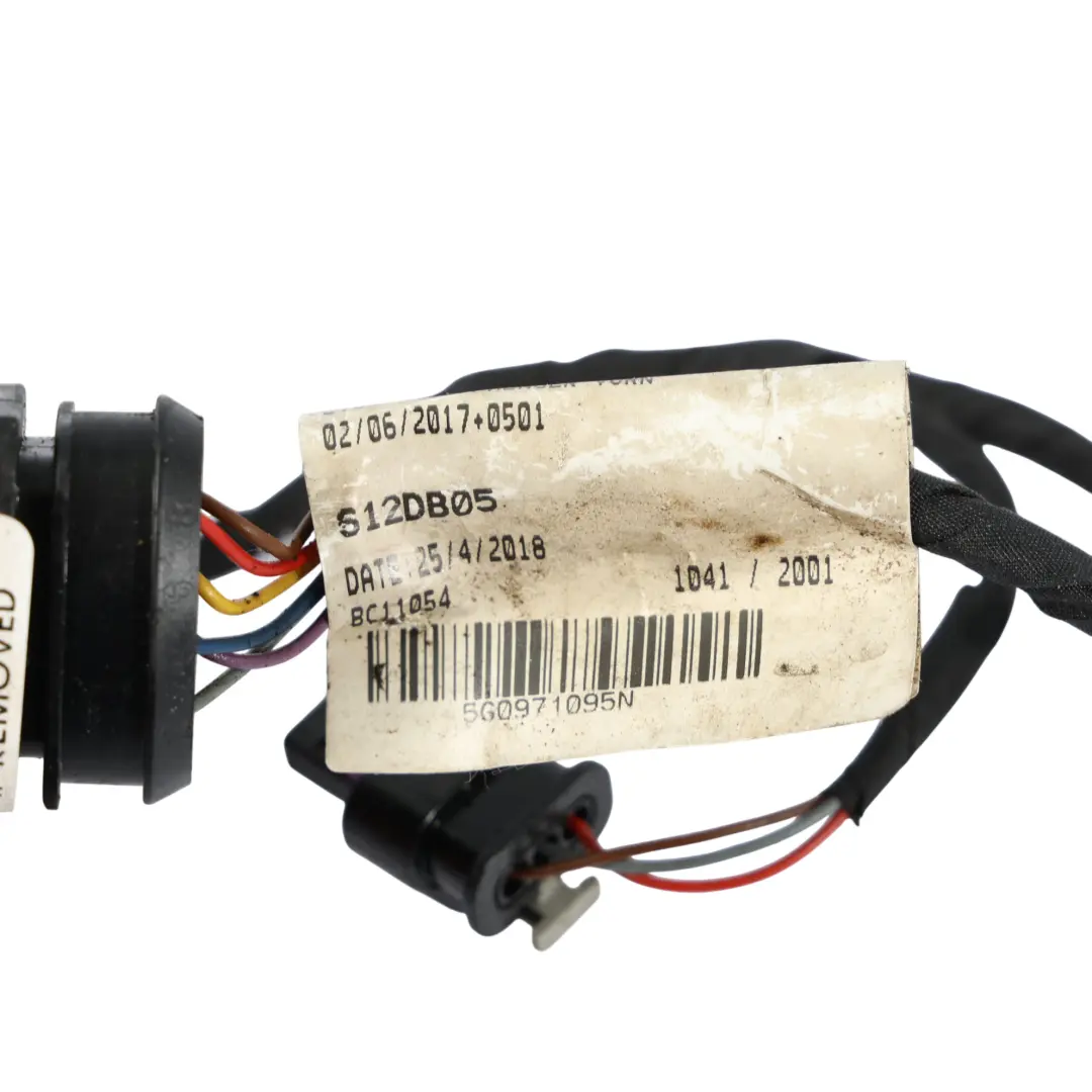 VW Golf 7 Cablaggio PDC Sistema Di Parcheggio Anteriore Distanza - SKU 5G0971095N - Numero di parte 5G0971095N