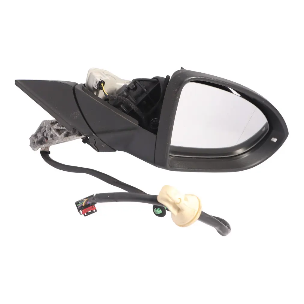 Volkswagen Golf Mk7 Exterior Wing Mirror Right O/S Satin Black 5G2857508BG