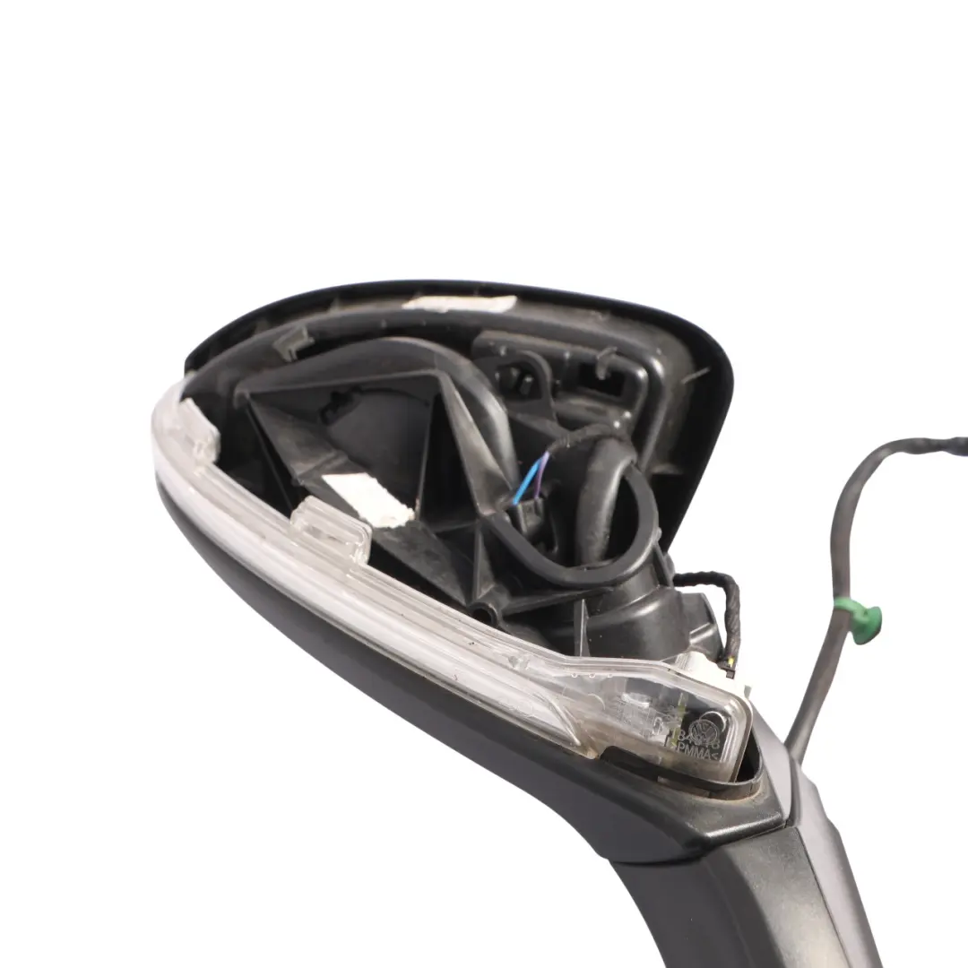 Volkswagen Golf Mk7 Exterior Wing Mirror Right O/S Satin Black - SKU RHD-5G2857508BG - Part number 5G2857508BG
