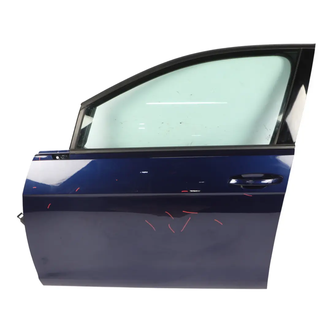 Door Front Left N/S Panel Atlantic Blue Metallic - C5B to VW Volkswagen Golf Mk7 with Part number 5G4831055AS VW Volkswagen Golf Mk7 Door Front Left N/S Panel Atlantic Blue Metallic - C5B - SKU 5G4831055AS-ATLB - Part number 5G4831055AS