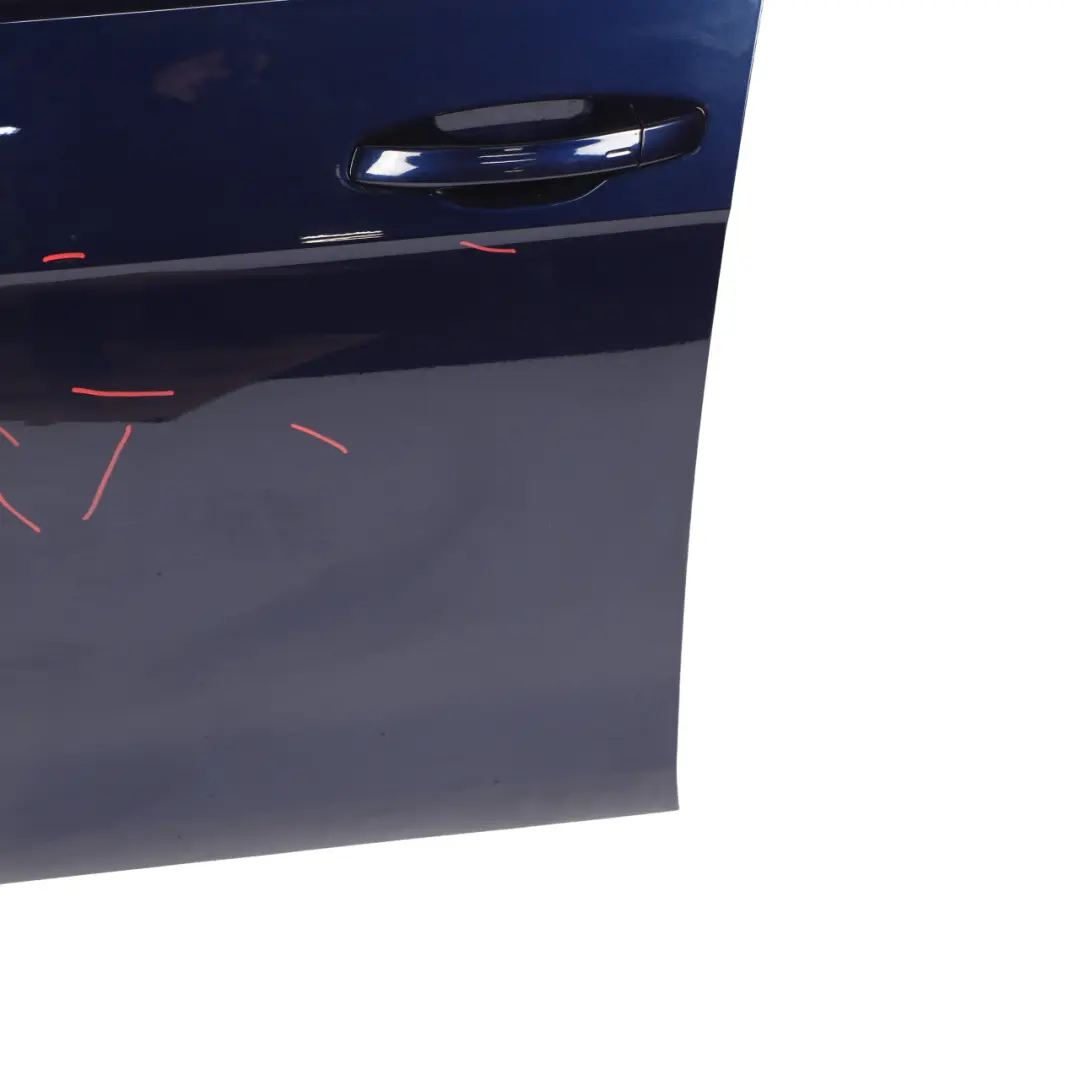 VW Volkswagen Golf Mk7 Door Front Left N/S Panel Atlantic Blue Metallic - C5B - SKU 5G4831055AS-ATLB - Part number 5G4831055AS