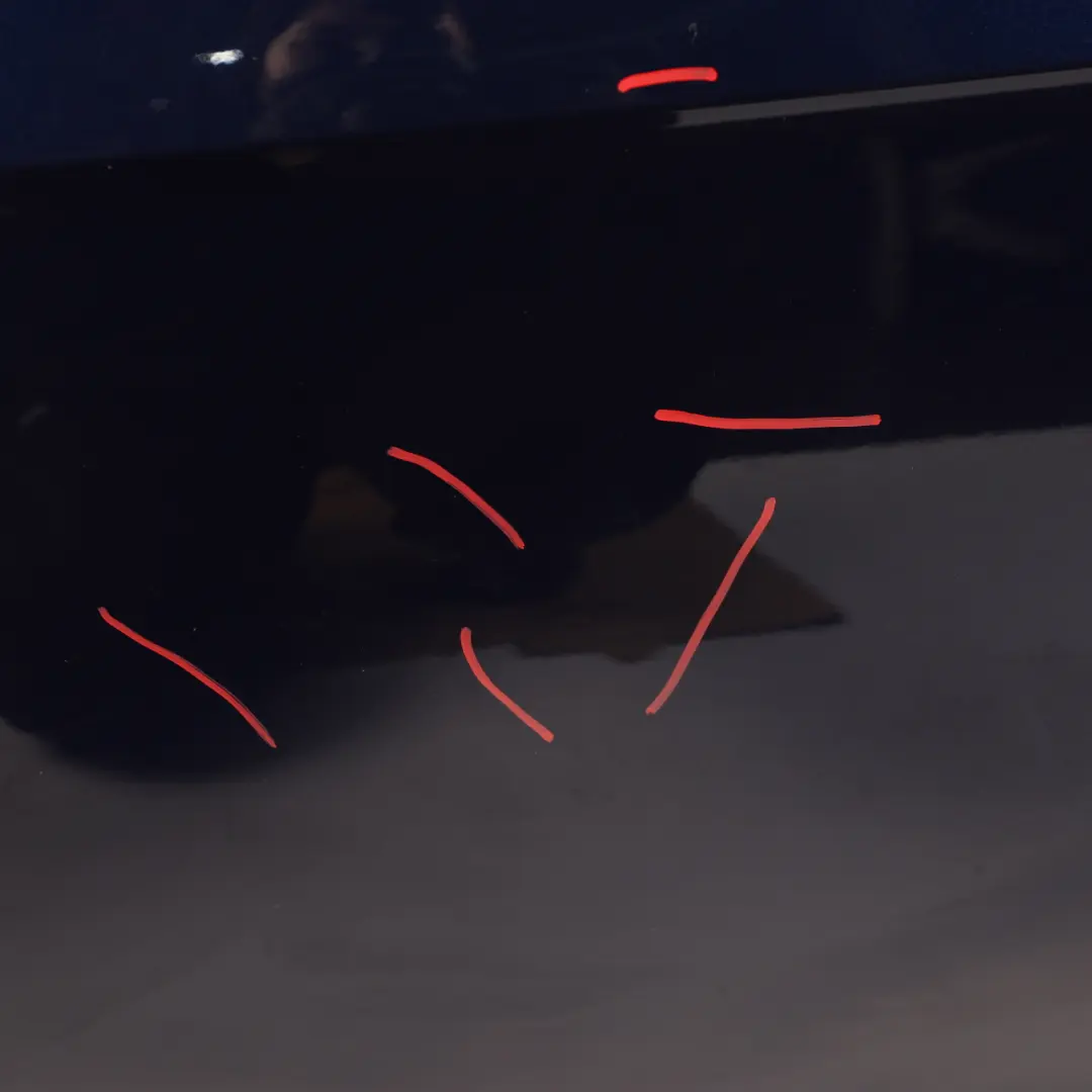 VW Volkswagen Golf Mk7 Door Front Left N/S Panel Atlantic Blue Metallic - C9B - SKU 5G4831055AS-ATLB - Part number 5G4831055AS