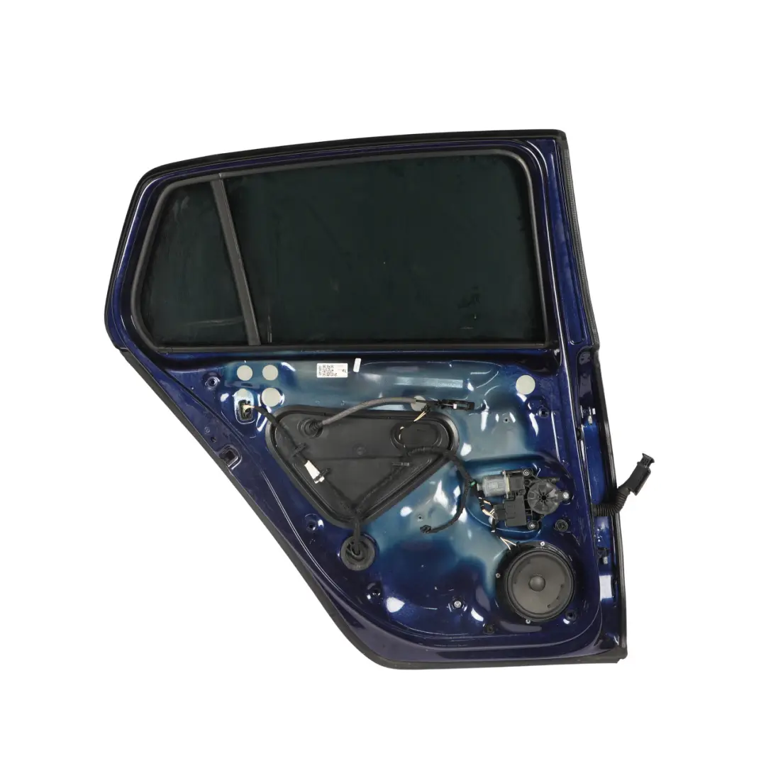 Door Rear Left N/S Atlantic Blue Metallic - C5B to VW Volkswagen Golf Mk7 with Part number 5G4833055AC-ATLB VW Volkswagen Golf Mk7 Door Rear Left N/S Atlantic Blue Metallic - C5B - SKU 5G4833055AC-ATLB - Part number 5G4833055AC-ATLB