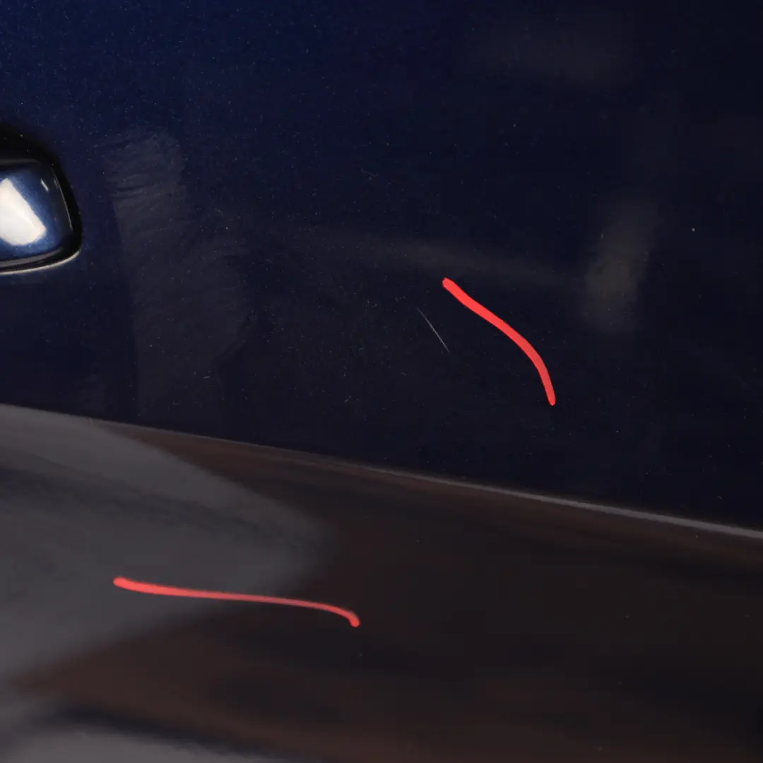 VW Volkswagen Golf Mk7 Door Rear Right O/S Atlantic Blue Metallic - C9B - SKU 5G4833056AC-ATLB - Part number 5G4833056AC