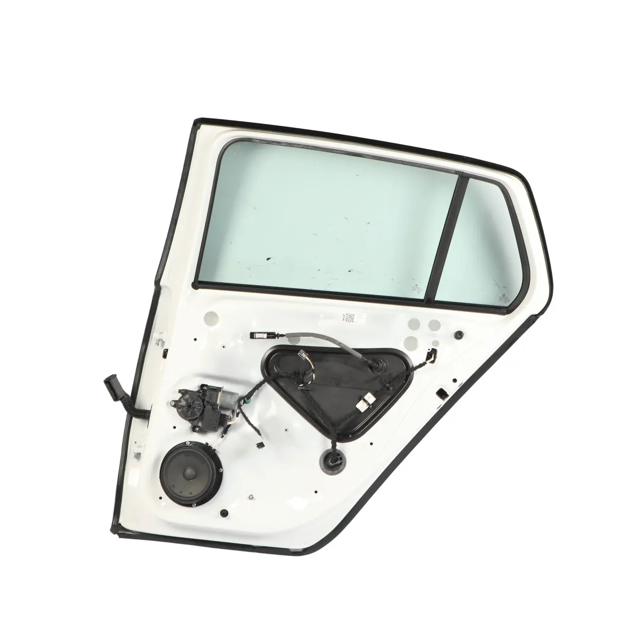 VW Volkswagen Golf Mk7 Door Rear Right O/S Covering Panel Pure White - C9A