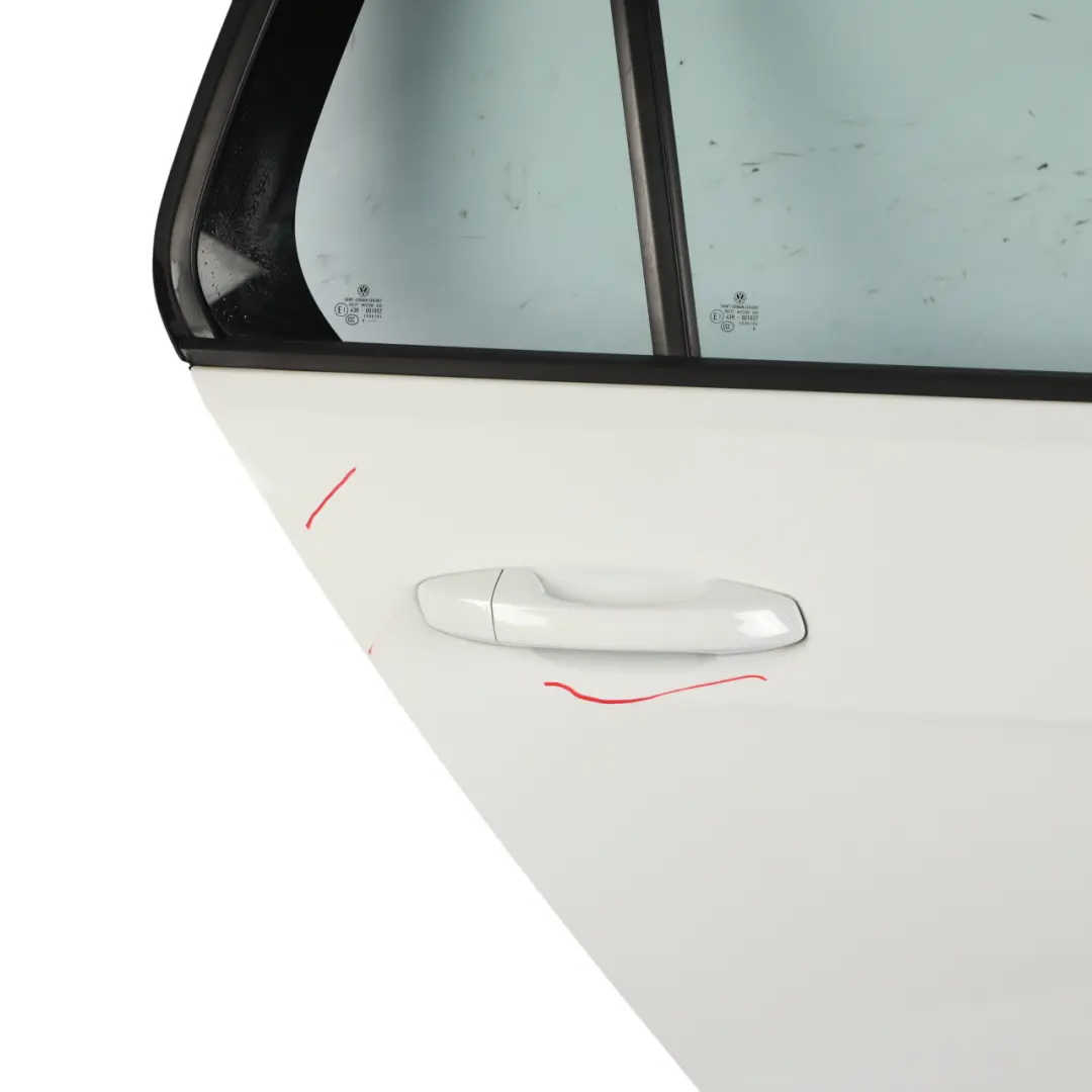 Door Rear Right O/S Covering Panel Pure White - C9A to VW Volkswagen Golf Mk7 with Part number 5G4833056AC VW Volkswagen Golf Mk7 Door Rear Right O/S Covering Panel Pure White - C9A - SKU 5G4833056AC-PWH - Part number 5G4833056AC