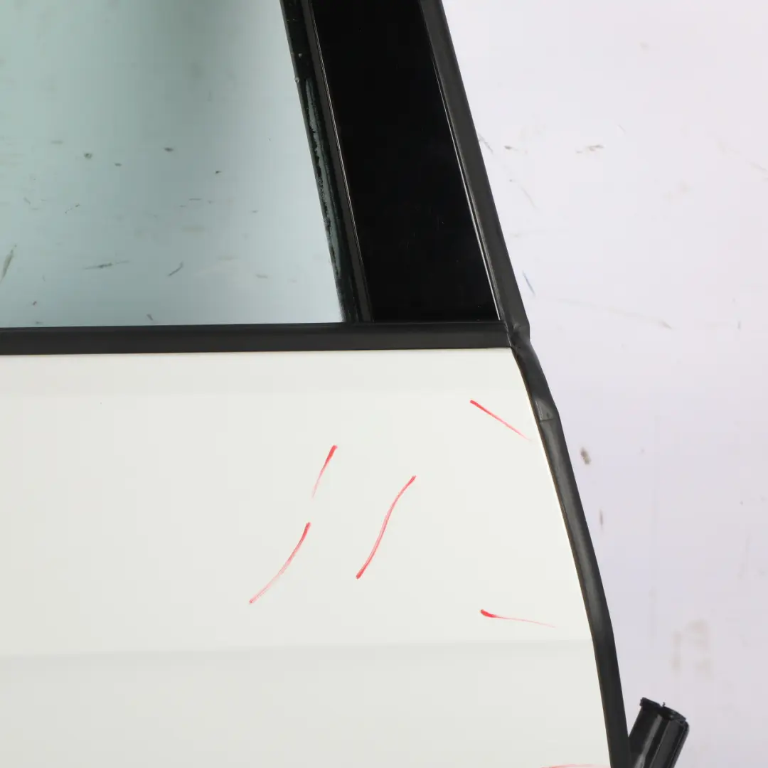 VW Volkswagen Golf Mk7 Door Rear Right O/S Covering Panel Pure White - C9A - SKU 5G4833056AC-PWH - Part number 5G4833056AC