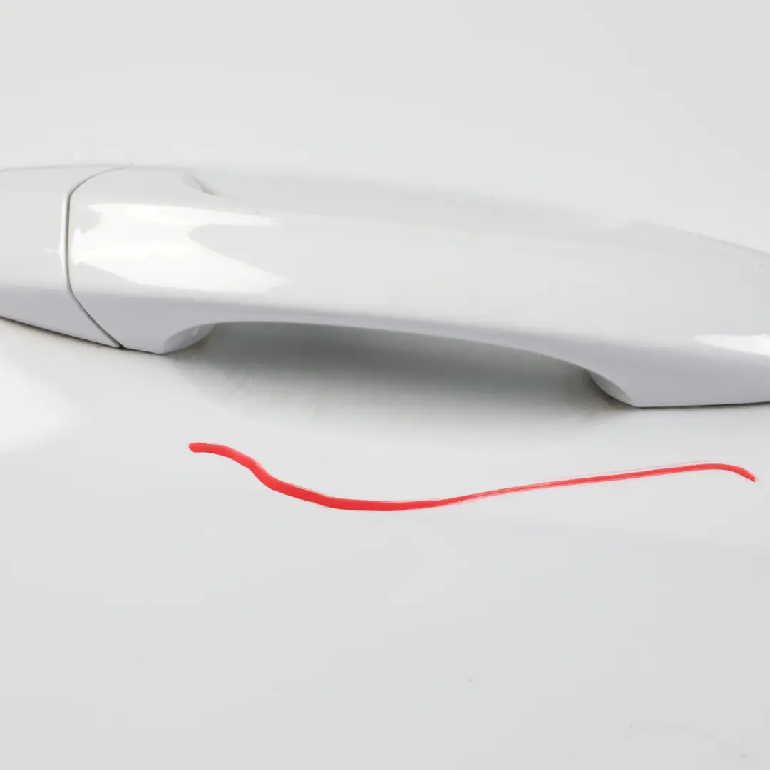 Door Rear Right O/S Covering Panel Pure White - C9A to VW Volkswagen Golf Mk7 with Part number 5G4833056AC VW Volkswagen Golf Mk7 Door Rear Right O/S Covering Panel Pure White - C9A - SKU 5G4833056AC-PWH - Part number 5G4833056AC