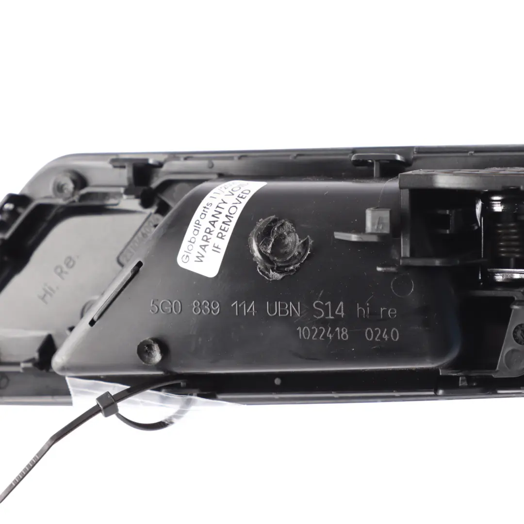 Volkswagen Golf R Mk7 Listwa Tapicerki Alu Carbon Tylny Prawy - SKU 5G4854772A - Numer Części 5G4854772A