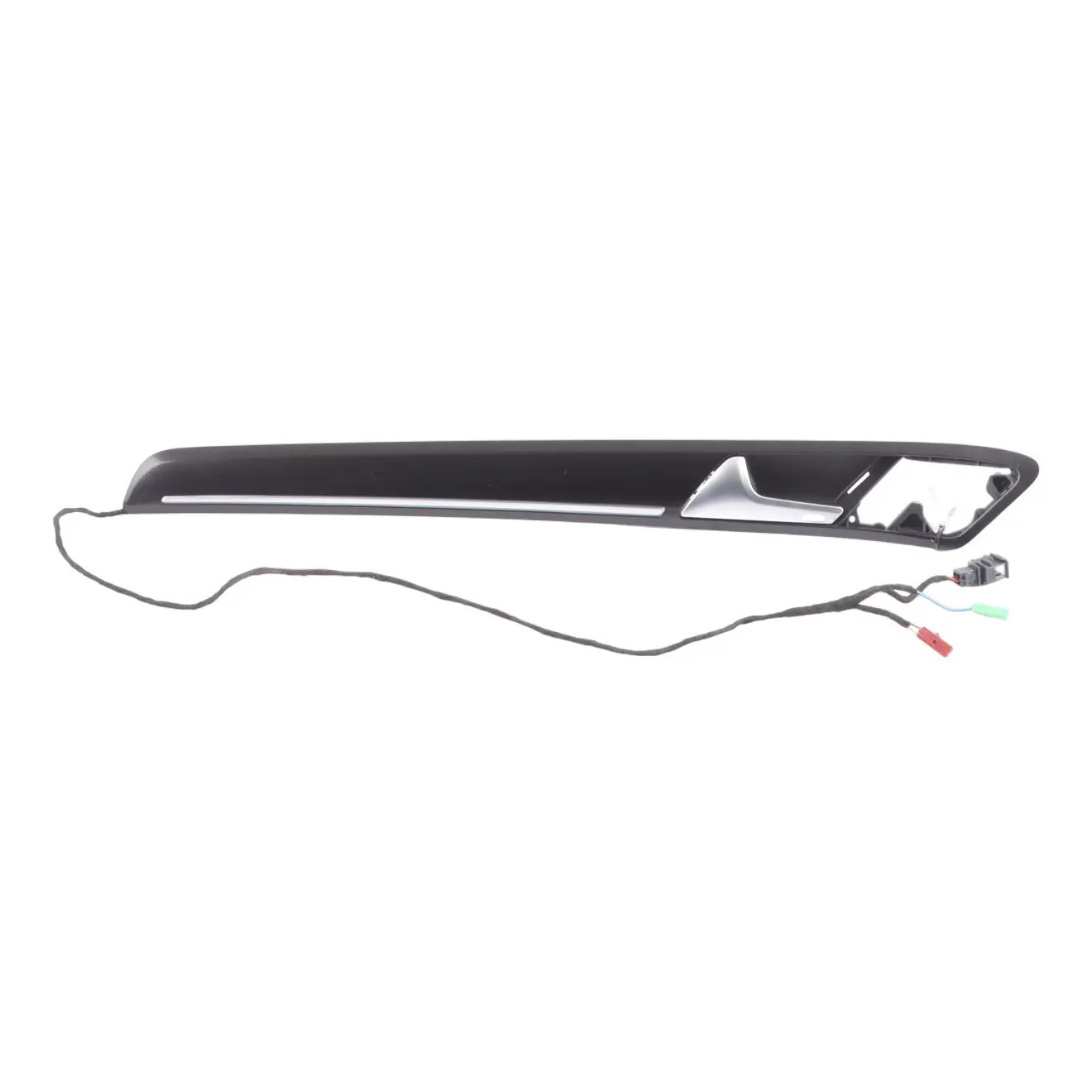 Volkswagen Golf Mk7 R Pannello Porta Alu Carbon Anteriore Sinistro 5G4858065B