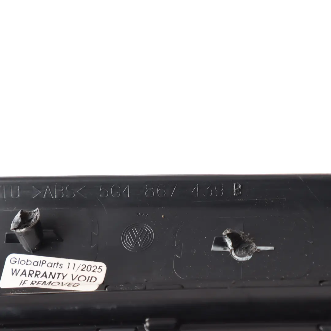 Volkswagen Golf R Mk7 Door Panel Trim Alu Carbon Front Left N/S - SKU 5G4858065B - Part number 5G4858065B