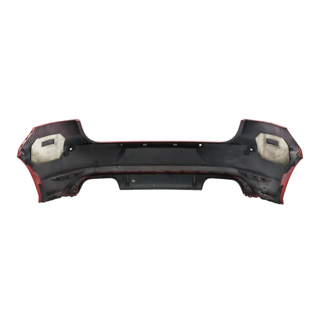 Bumper Rear R-Line Trim Panel Tornado Red - LY3D to Volkswagen VW Golf Mk7 with Part number 5G6807417AS Volkswagen VW Golf Mk7 Bumper Rear R-Line Trim Panel Tornado Red - LY3D - SKU 5G6807417AS-TRE - Part number 5G6807417AS
