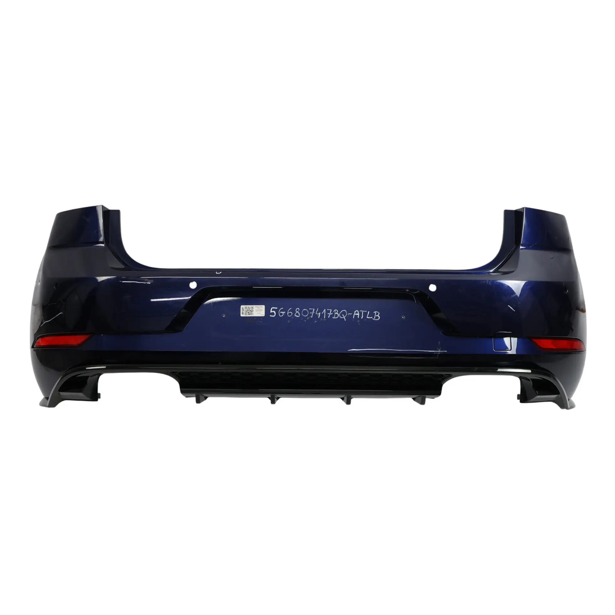 Volkswagen VW Golf Mk7 Bumper Rear R-Line Trim Panel Atlantic Blue - C9B