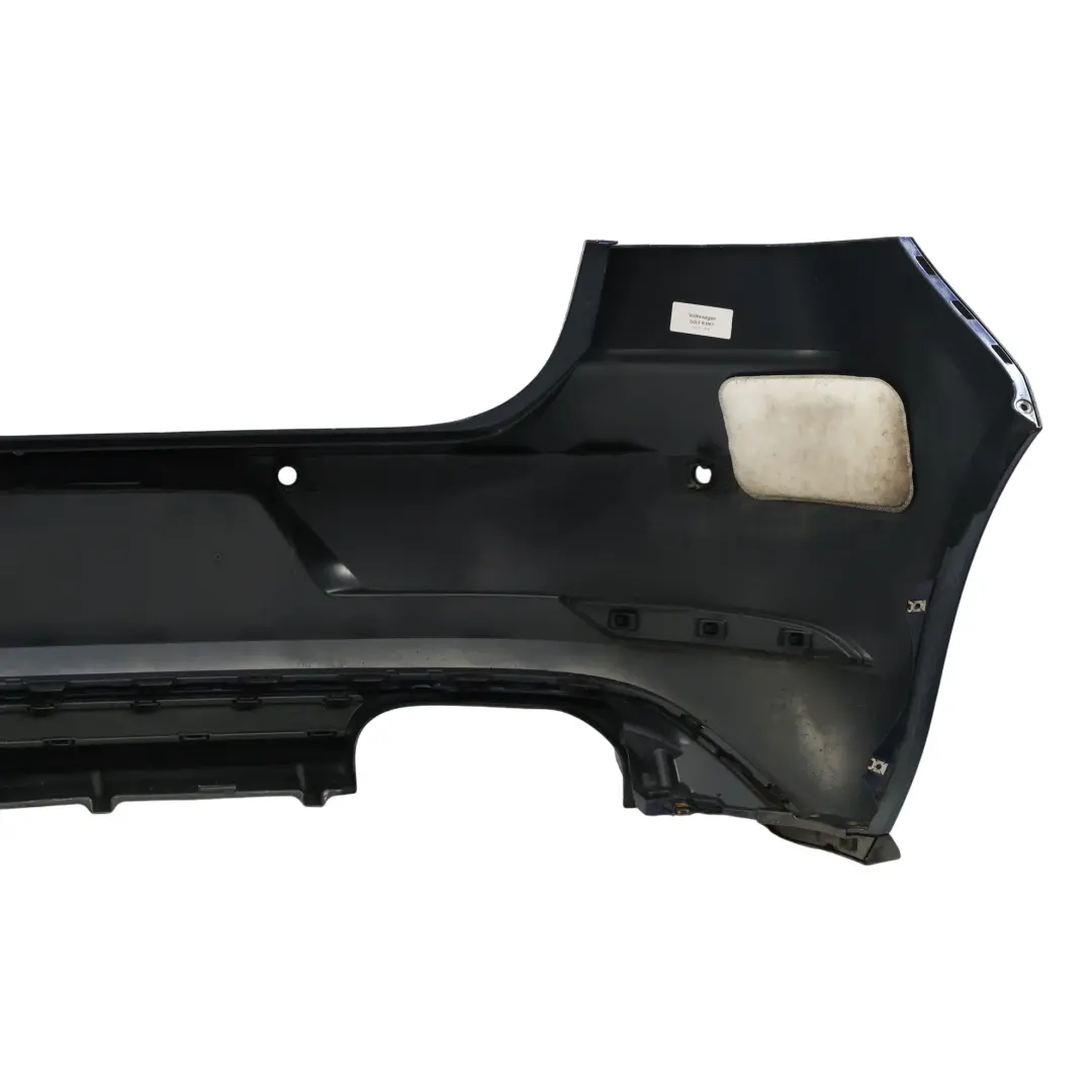 Volkswagen VW Golf Mk7 Bumper Rear R-Line Trim Panel Atlantic Blue - C5B - SKU 5G6807417BQ-ATLB - Part number 5G6807417BQ