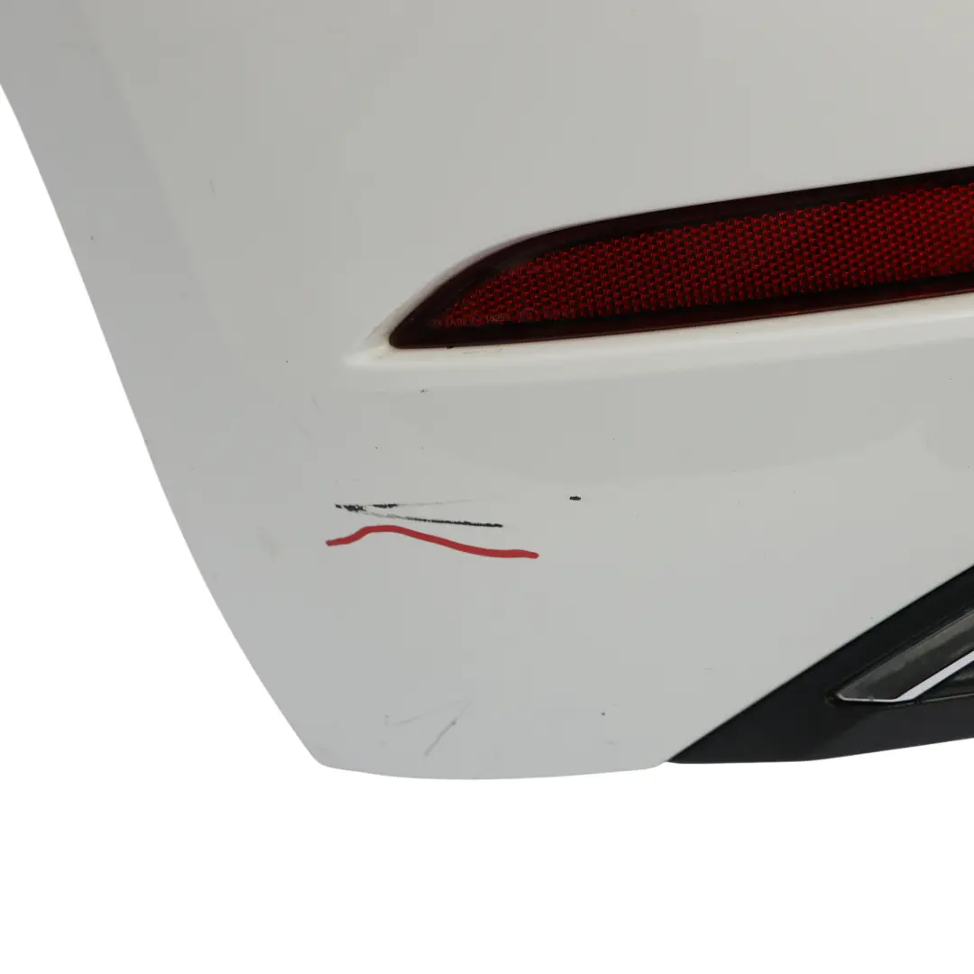 Tylny Zderzak Pure White Biały - C9A do Volkswagen VW Golf Mk7 o numerze 5G6807417BQ Volkswagen VW Golf Mk7 Tylny Zderzak Pure White Biały - C9A - SKU 5G6807417BQ-PWH - Numer Części 5G6807417BQ