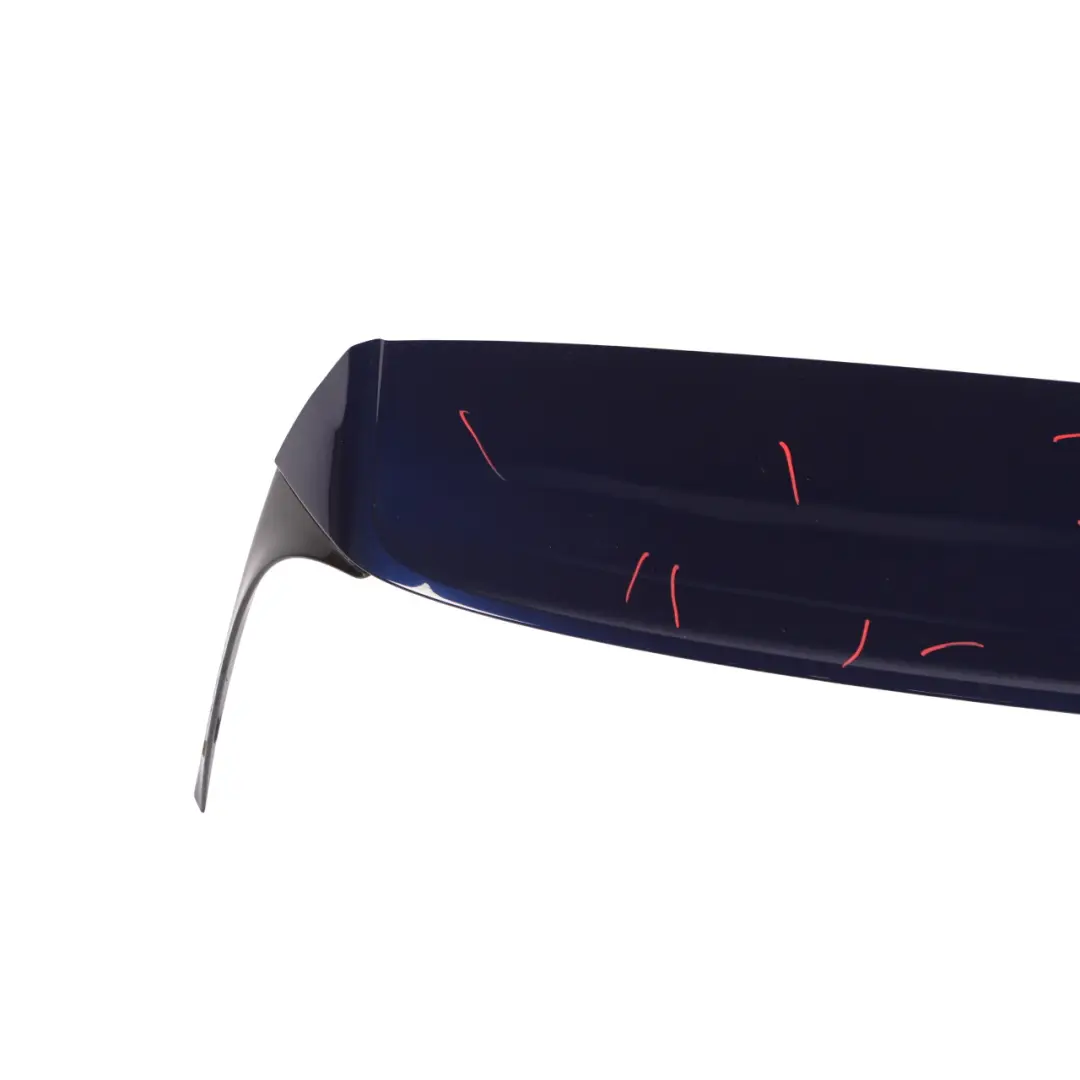 Spoiler Tailgate Trunk Roof Atlantic Blue - C9B to VW Golf Mk7 Rear with Part number 5G6827936C VW Golf Mk7 Rear Spoiler Tailgate Trunk Roof Atlantic Blue - C9B - SKU 5G6827936C-ATLB - Part number 5G6827936C