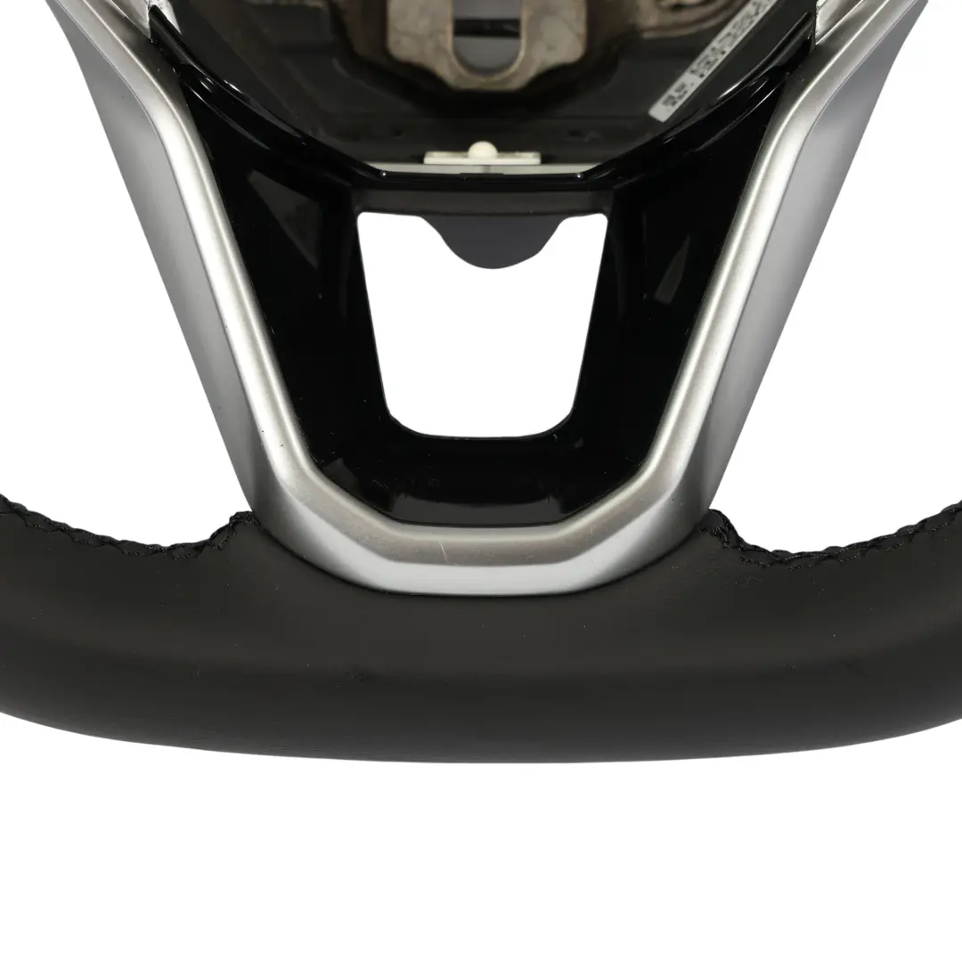 Mk8 Tiguan Mk2 Volante NUEVO Cuero Negro Fondo Plano para VW Golf con número de pieza 5H0419089BH VW Golf Mk8 Tiguan Mk2 Volante NUEVO Cuero Negro Fondo Plano - SKU 5H0419089BH-1 - Número de pieza 5H0419089BH