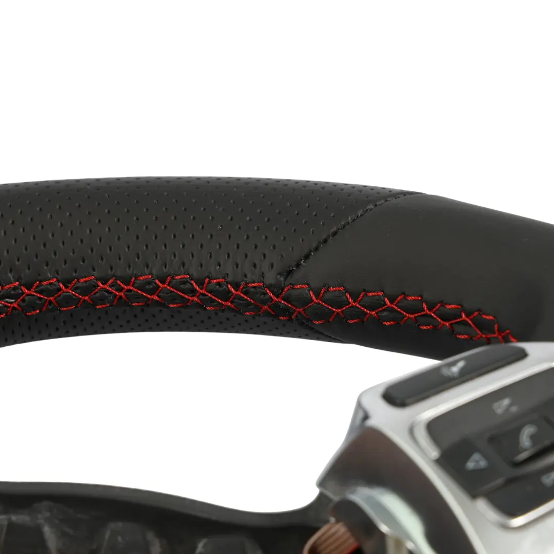 Mk6 GTI Steering Wheel NEW Black Leather Flat Bottom to Volkswagen Golf with Part number 5K0419091D Volkswagen Golf Mk6 GTI Steering Wheel NEW Black Leather Flat Bottom - SKU 5K0419091D-1 - Part number 5K0419091D