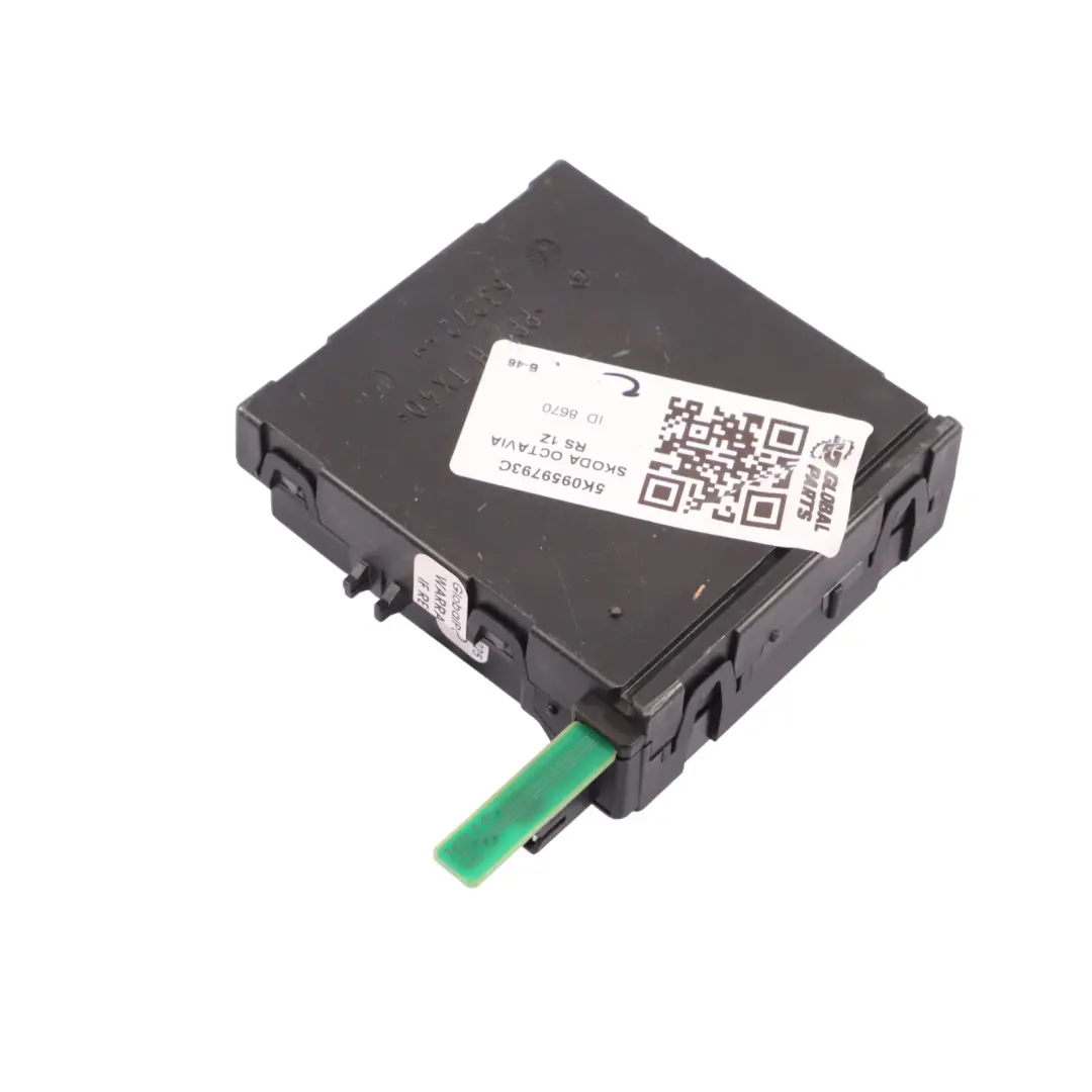 1Z Moduł Sterujący Drzwiami ECU do Skoda Octavia RS o numerze 5K0959793C Skoda Octavia RS 1Z Moduł Sterujący Drzwiami ECU - SKU 5K0959793C - Numer Części 5K0959793C