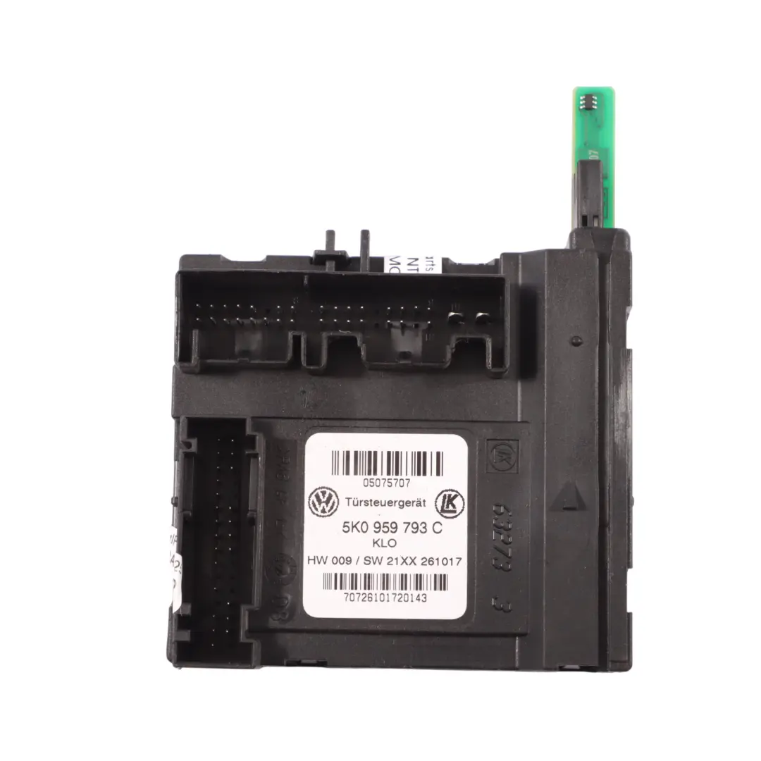 1Z Moduł Sterujący Drzwiami ECU do Skoda Octavia RS o numerze 5K0959793C Skoda Octavia RS 1Z Moduł Sterujący Drzwiami ECU - SKU 5K0959793C - Numer Części 5K0959793C