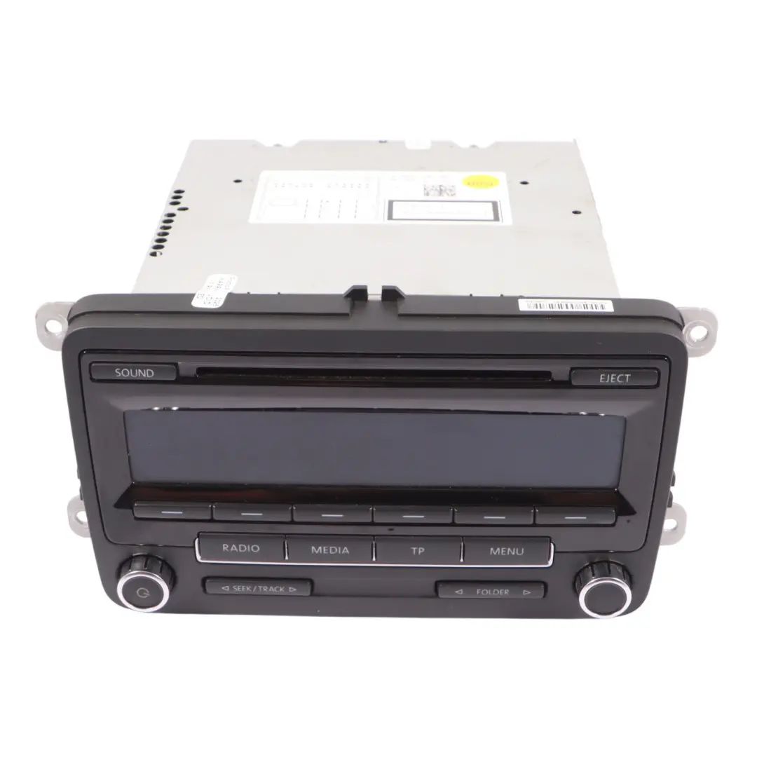 VW Volkswagen Polo Mk5 Radio Control Head Unit CD Player MP3 - SKU 5M0035186J - Part number 5M0035186J