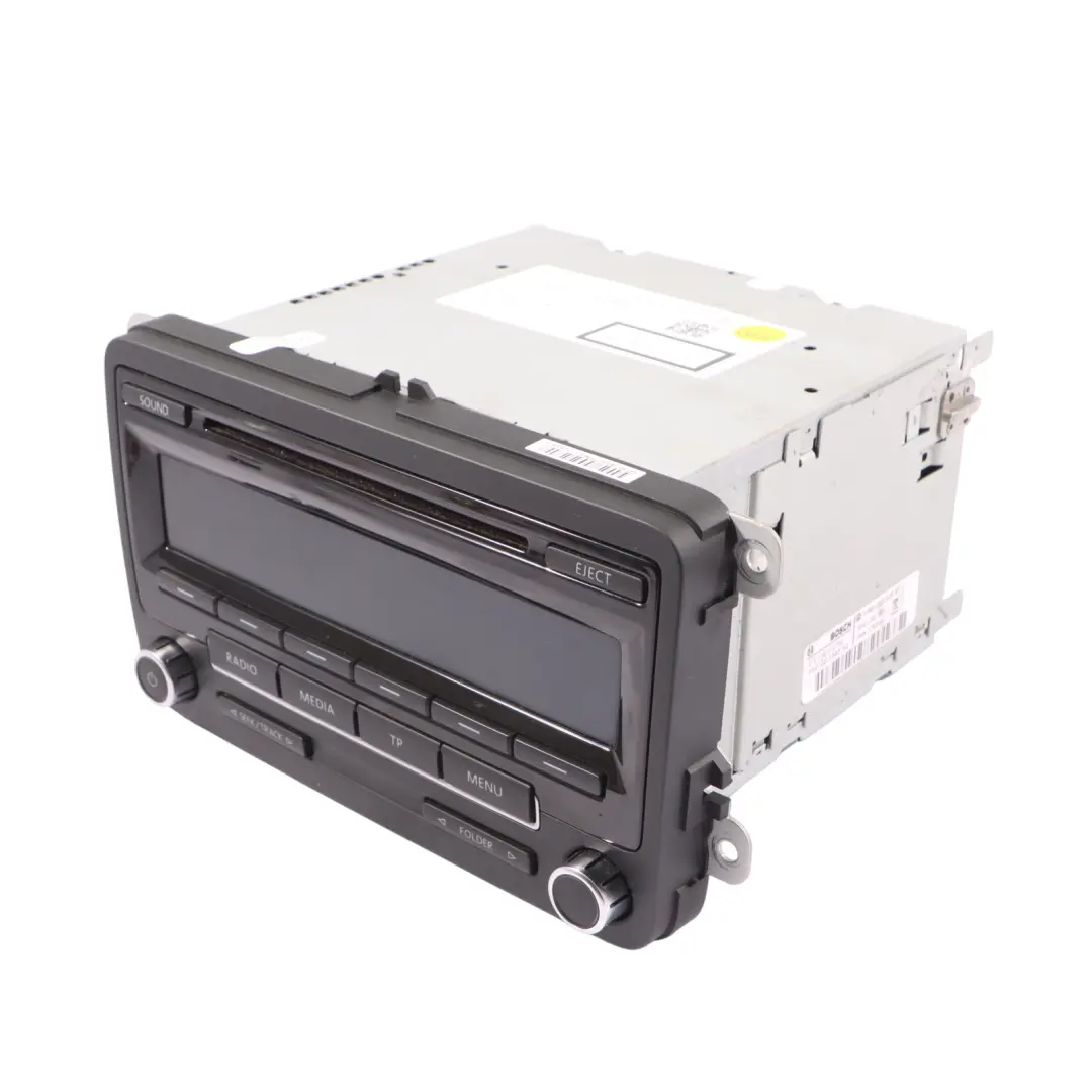 VW Volkswagen Polo Mk5 Radio Steuerung Steuergerät CD Spieler MP3 - SKU 5M0035186J - Teilenummer 5M0035186J