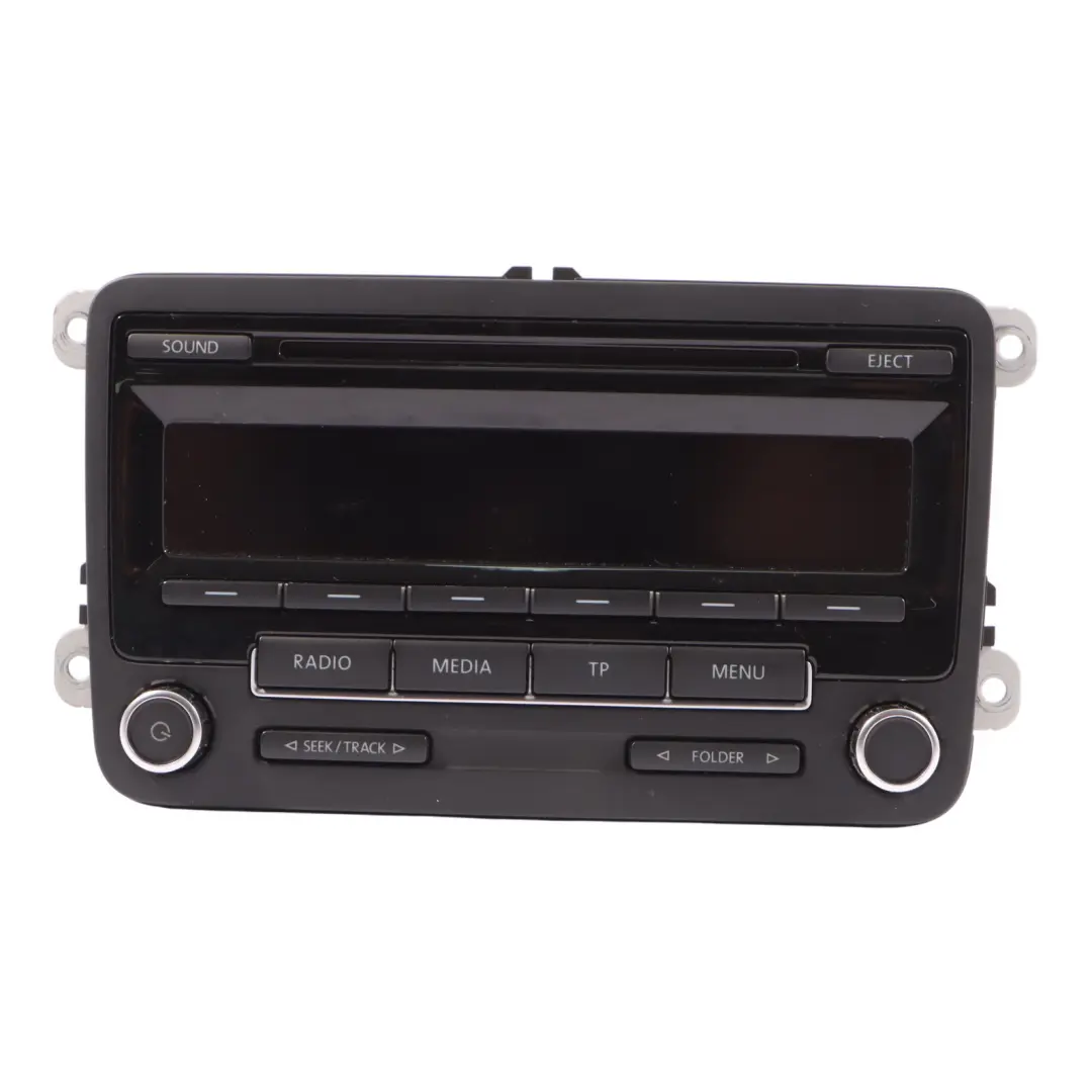 VW Volkswagen Polo Mk5 Radio Steuerung Steuergerät CD Spieler MP3 - SKU 5M0035186J - Teilenummer 5M0035186J