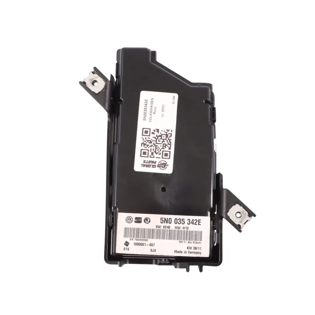 VW Volskwagen Polo 6R Modulo Interfaccia Controllo Elettronico Multimediale - SKU 5N0035342E - Numero di parte 5N0035342E