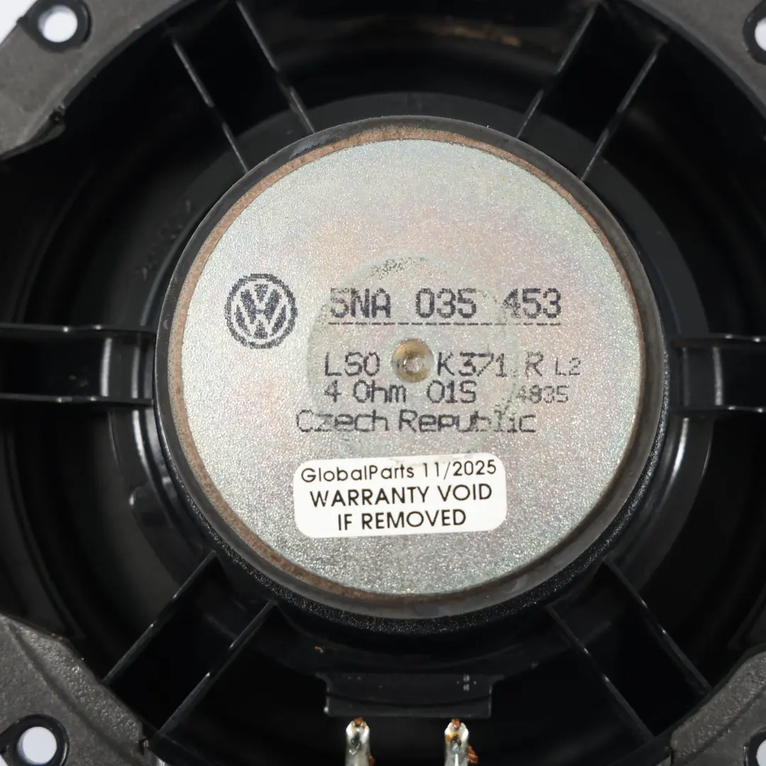 Volkswagen Tiguan Mk2 AX1 Tür Bass Laut Sprecher Hinten Links Rechts - SKU 5NA035453 - Teilenummer 5NA035453