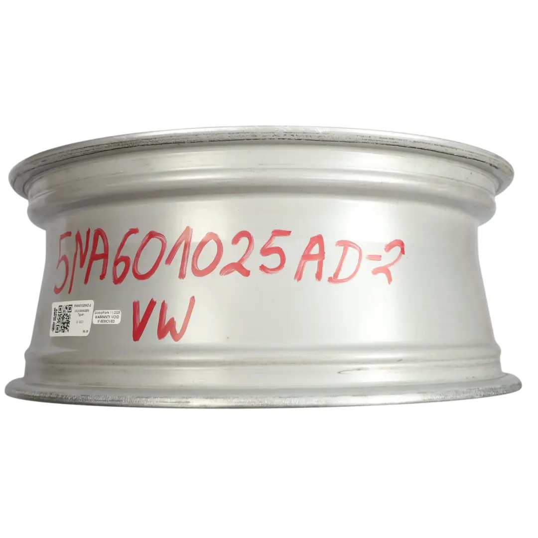 Volkswagen Tiguan AX1 Mk2 Jante Alliage Argentée 18" 7J ET:43 - SKU 5NA601025AD-2 - Numéro de pièce 5NA601025AD