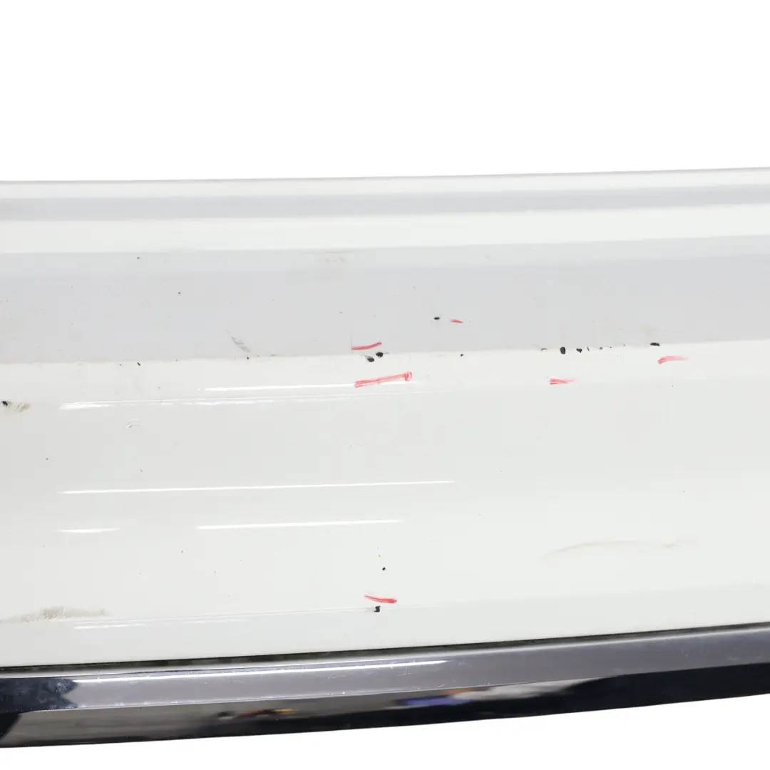 Volkswagen VW Tiguan AX1 Bumper Rear Trim Panel Cover Pure White - C9A - SKU 5NA807421-PWH - Part number 5NA807421