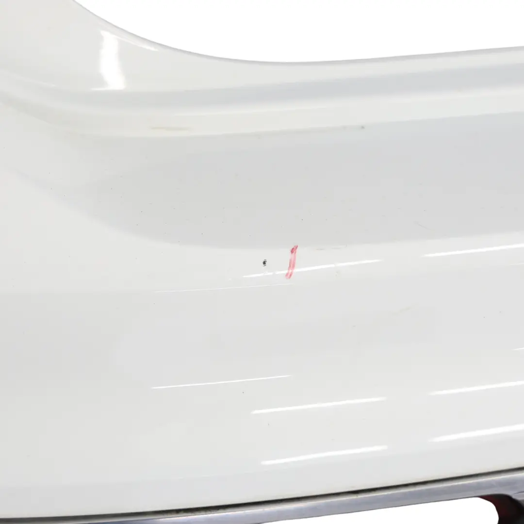 Bumper Rear Trim Panel Cover Pure White - C9A to Volkswagen VW Tiguan AX1 with Part number 5NA807421 Volkswagen VW Tiguan AX1 Bumper Rear Trim Panel Cover Pure White - C9A - SKU 5NA807421-PWH - Part number 5NA807421