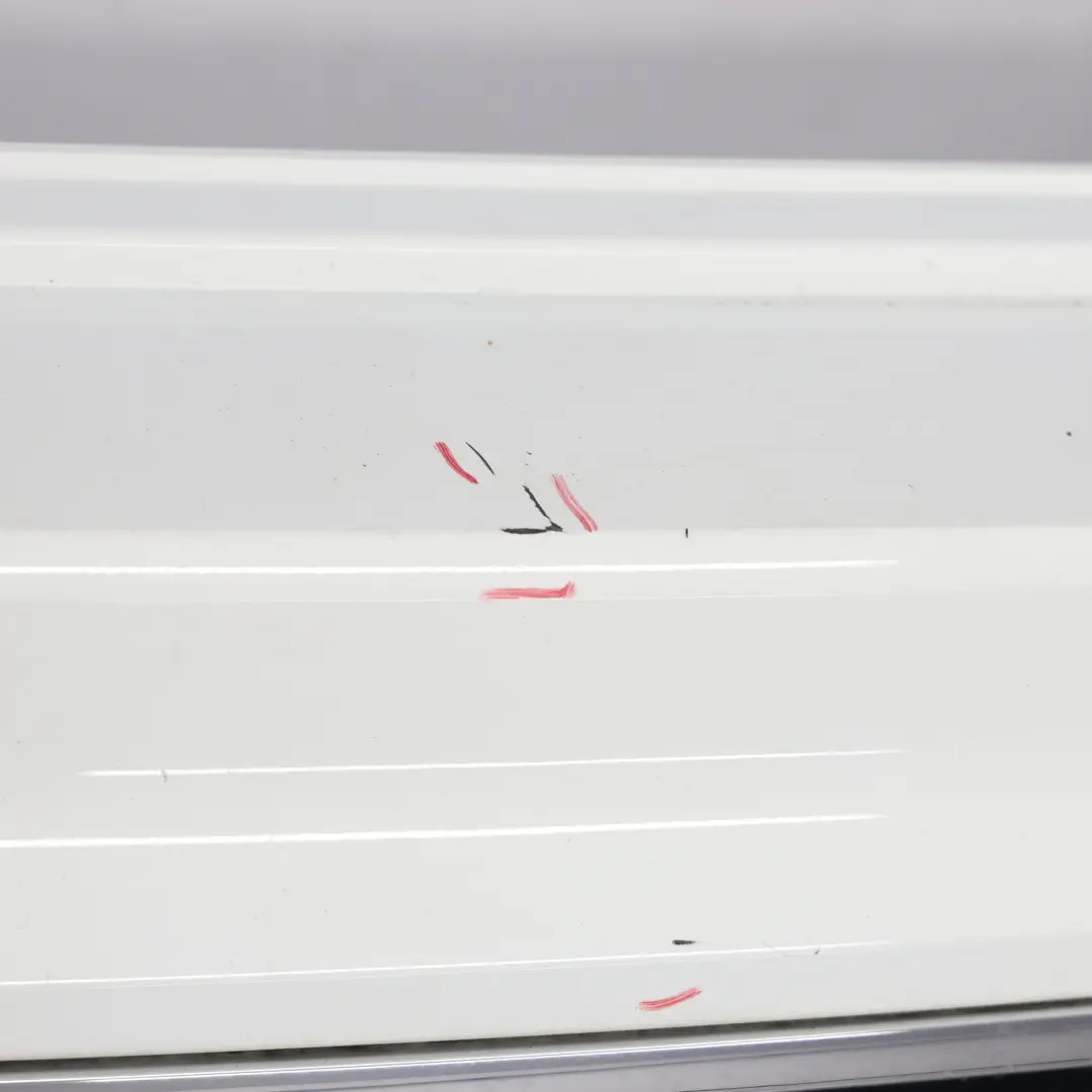 Bumper Rear Trim Panel Cover Pure White - C9A to Volkswagen VW Tiguan AX1 with Part number 5NA807421 Volkswagen VW Tiguan AX1 Bumper Rear Trim Panel Cover Pure White - C9A - SKU 5NA807421-PWH - Part number 5NA807421