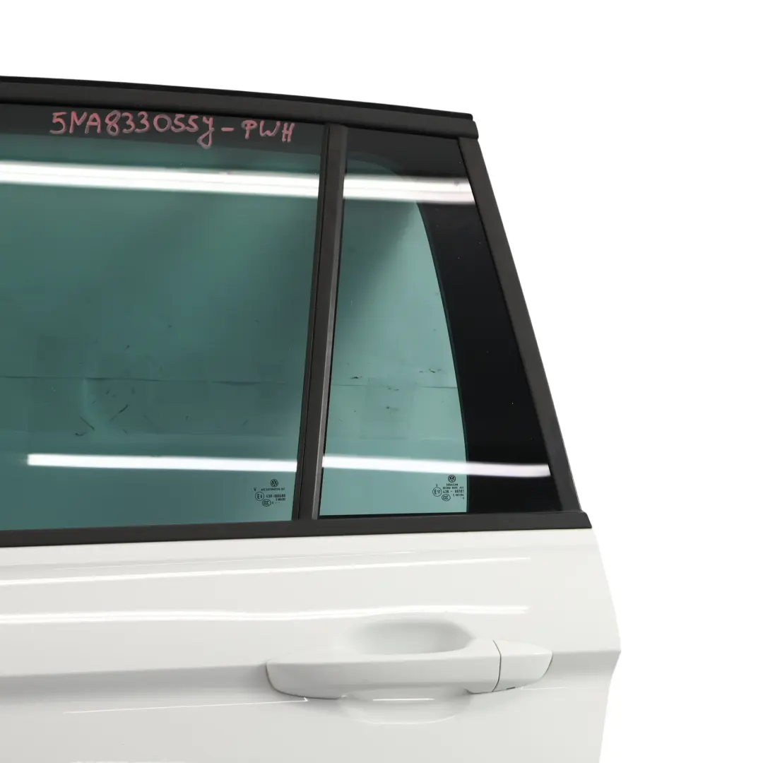 Volkswagen VW Tiguan AX1 Door Rear Right O/S Pure White - C9A - SKU 5NA833055J-PWH - Part number 5NA833055J