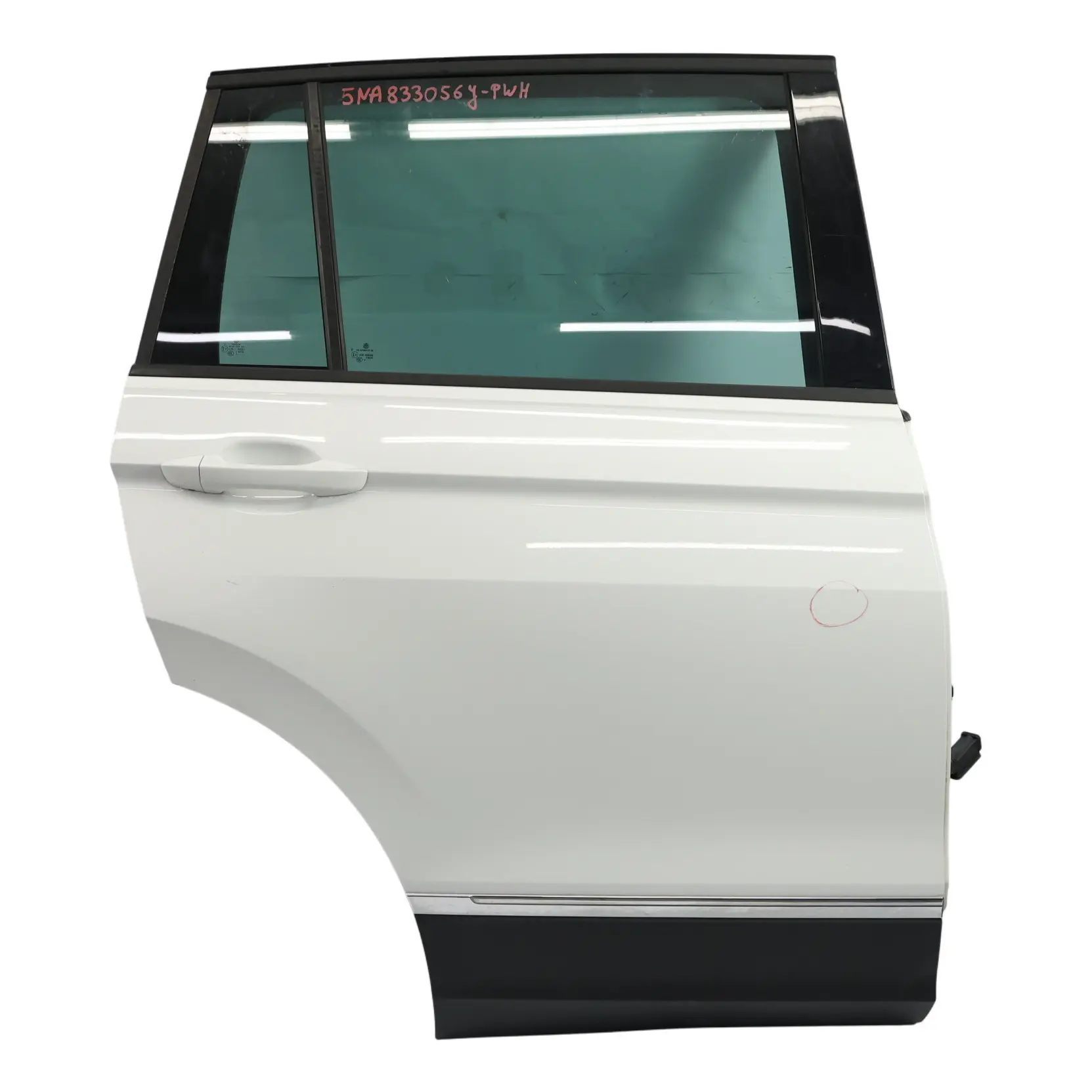 Volkswagen VW Tiguan AX1 Tür Hinten Links Pure White Weiss - C9A