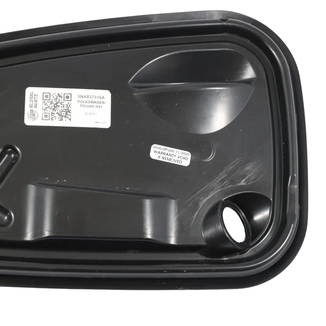 VW Tiguan AX1 Pannello Di Copertura Interno Porta Anteriore Destra - SKU 5NA837916A - Numero di parte 5NA837916A