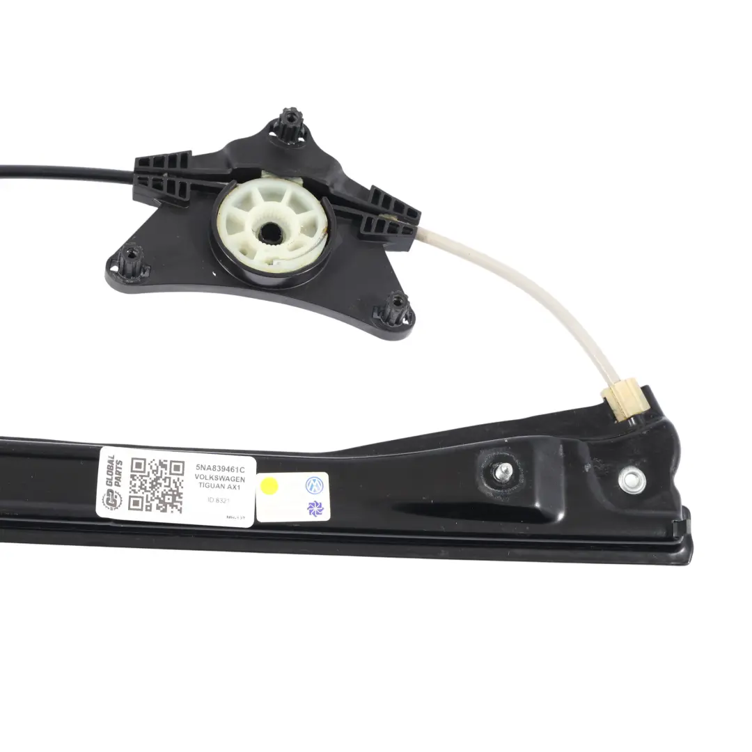 Puerta Trasera Cristal Ventana Regulador Izquierdo para VW Tiguan AX1 con número de pieza 5NA839461C VW Tiguan AX1 Puerta Trasera Cristal Ventana Regulador Izquierdo - SKU 5NA839461C - Número de pieza 5NA839461C