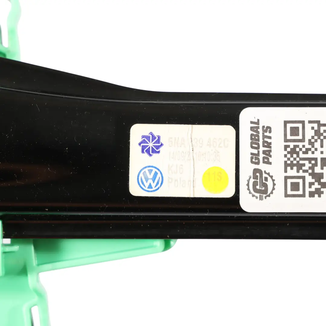 VW Tiguan AX1 Meccanismo Regolatore Vetro Porta Posteriore Destra - SKU 5NA839462C - Numero di parte 5NA839462C