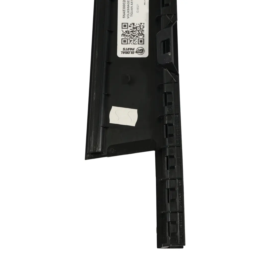 VW Tiguan AX1 Rear Door B Pillar Column Outer Trim Strip Right O/S - SKU 5NA839902B - Part number 5NA839902B