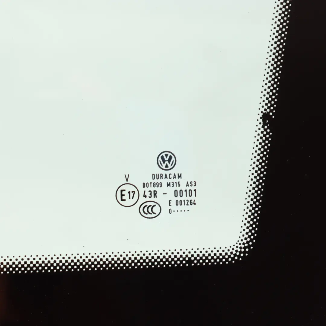 Side Window Rear Right O/S Fixed Glass Tinted AS3 to Volkswagen VW Tiguan AX1 with Part number 5NA845042M Volkswagen VW Tiguan AX1 Side Window Rear Right O/S Fixed Glass Tinted AS3 - SKU 5NA845042M - Part number 5NA845042M