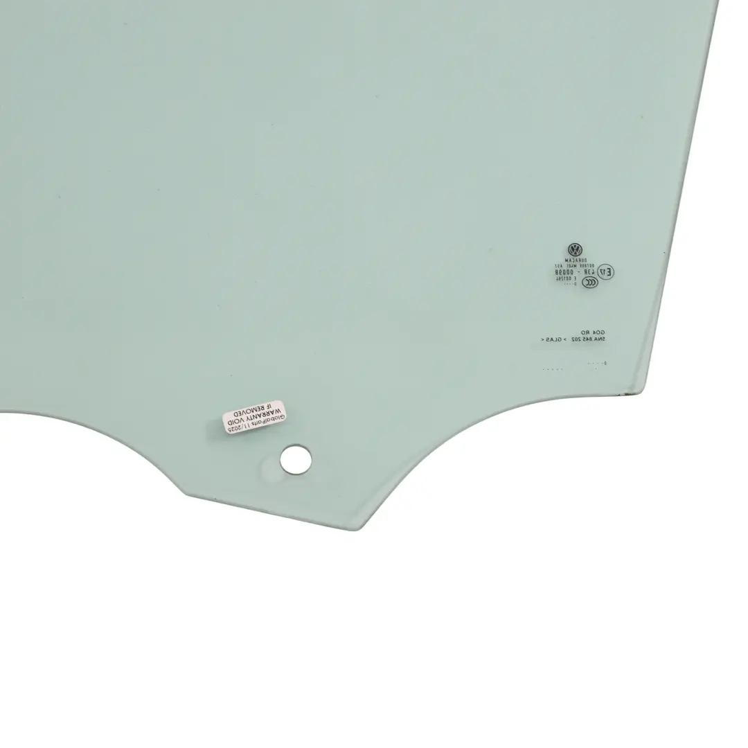 Mk2 AX1 Door Window Glass Front Right O/S to Volkswagen Tiguan with Part number 5NA845202 Volkswagen Tiguan Mk2 AX1 Door Window Glass Front Right O/S - SKU 5NA845202 - Part number 5NA845202