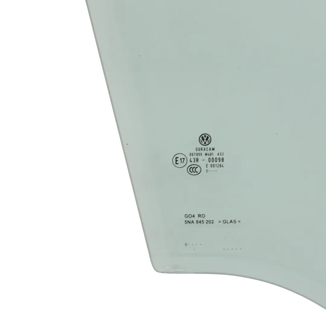 Volkswagen Tiguan Mk2 AX1 Door Window Glass Front Right O/S - SKU 5NA845202 - Part number 5NA845202