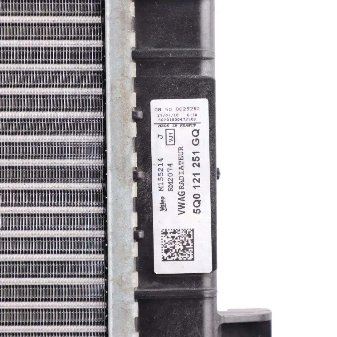 Coolant Radiator Engine Cooling Unit 1.4 Petrol to Audi Q2 GA A3 8V with Part number 5Q0121251GQ Audi Q2 GA A3 8V Coolant Radiator Engine Cooling Unit 1.4 Petrol - SKU 5Q0121251GQ - Part number 5Q0121251GQ