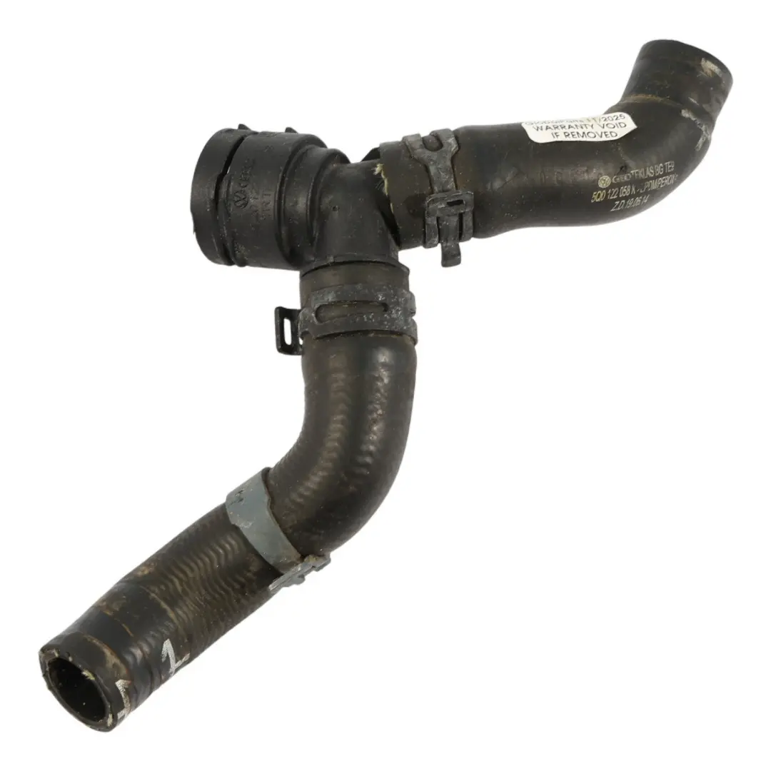 8S Q3 Mk2 2.0 Petrol Engine Coolant Hose Line Tube Pipe to Audi S3 8V TT with Part number 5Q0122058K Audi S3 8V TT 8S Q3 Mk2 2.0 Petrol Engine Coolant Hose Line Tube Pipe - SKU 5Q0122058K - Part number 5Q0122058K