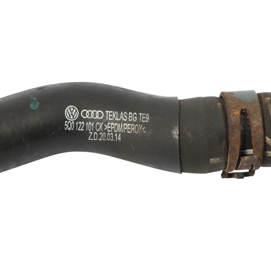 Diésel Manguera Refrigerante Tubo Línea Lado Derecho para Audi A3 8V 1.6 con número de pieza 5Q0122101CK Audi A3 8V 1.6 Diésel Manguera Refrigerante Tubo Línea Lado Derecho - SKU 5Q0122101CK - Número de pieza 5Q0122101CK