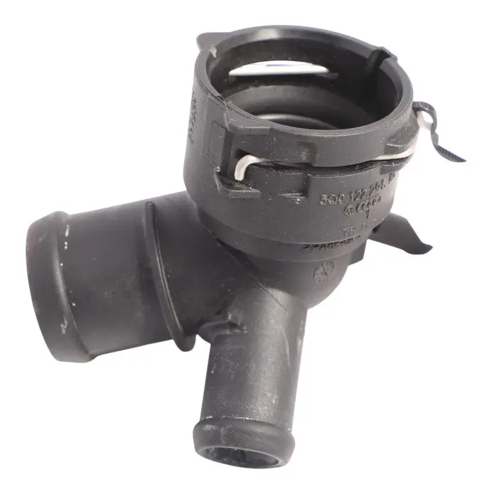 Water Coolant Pipes Hoses Connector Coupling to Audi A3 8V 2.0 TFSI with Part number 5Q0122291BL Audi A3 8V 2.0 TFSI Water Coolant Pipes Hoses Connector Coupling - SKU 5Q0122291BL - Part number 5Q0122291BL