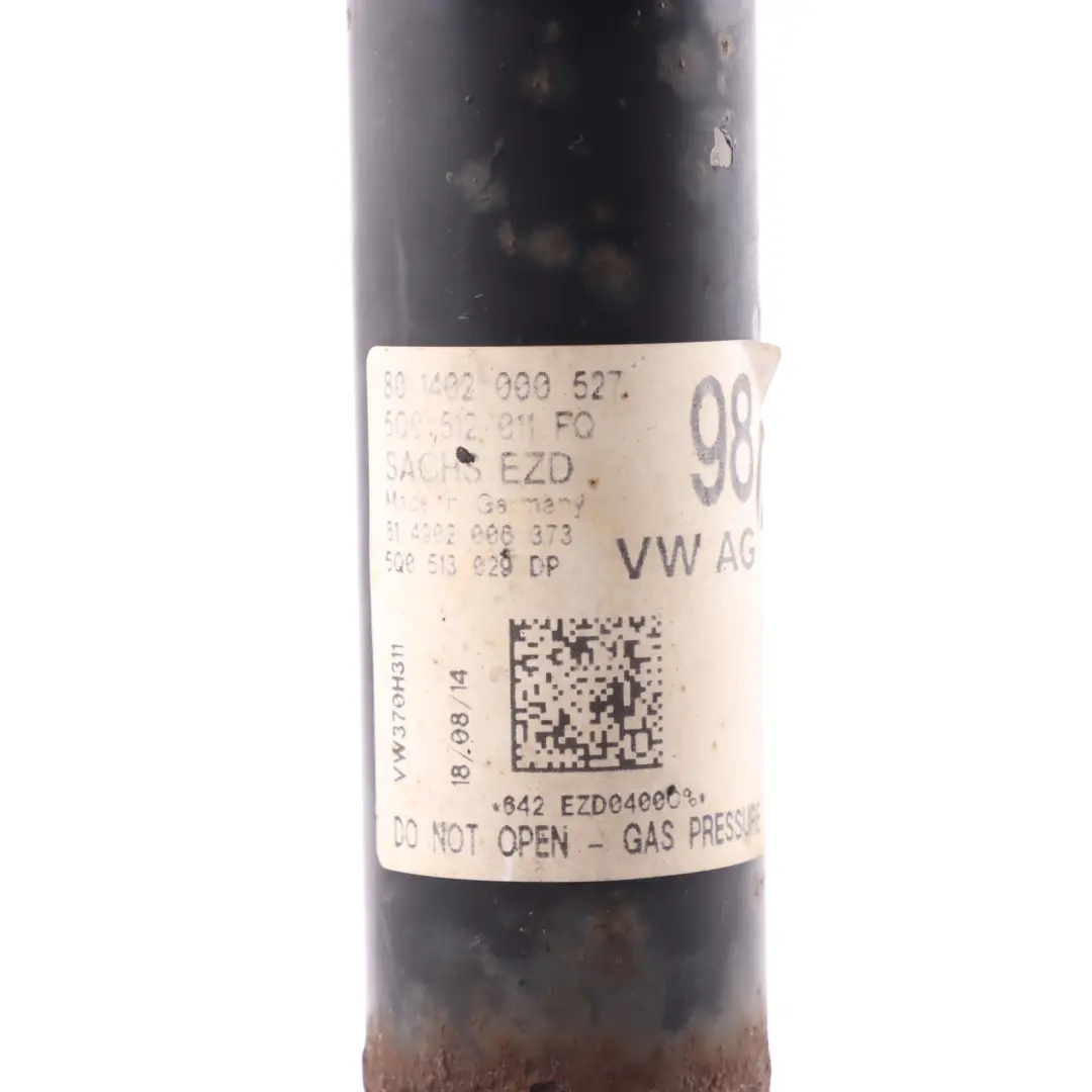 Strut Rear Axle Shock Absorber Left Right N/O/S to VW Golf Mk7 Spring with Part number 5Q0513029DP VW Golf Mk7 Spring Strut Rear Axle Shock Absorber Left Right N/O/S - SKU 5Q0513029DP - Part number 5Q0513029DP